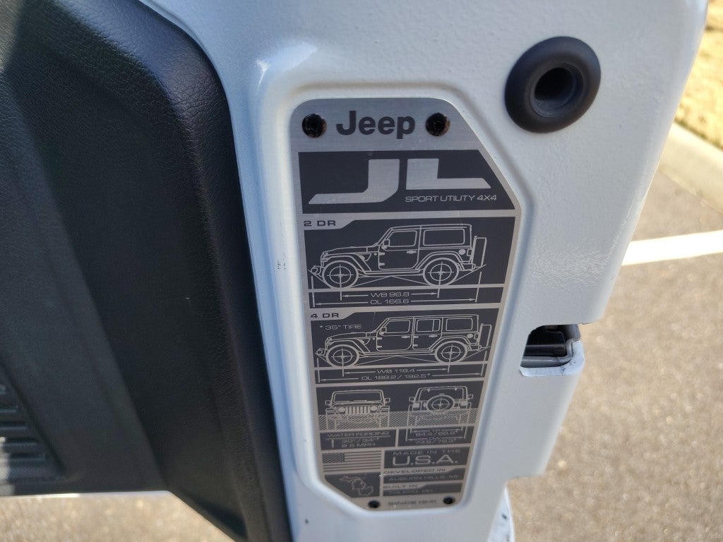 2024 Jeep Wrangler 2-Door Sport 4x4
