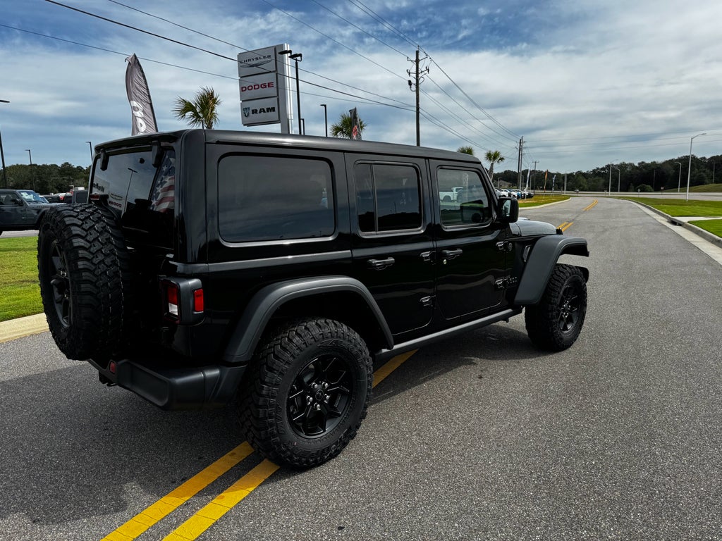 2025 Jeep Wrangler WRANGLER 4-DOOR WILLYS