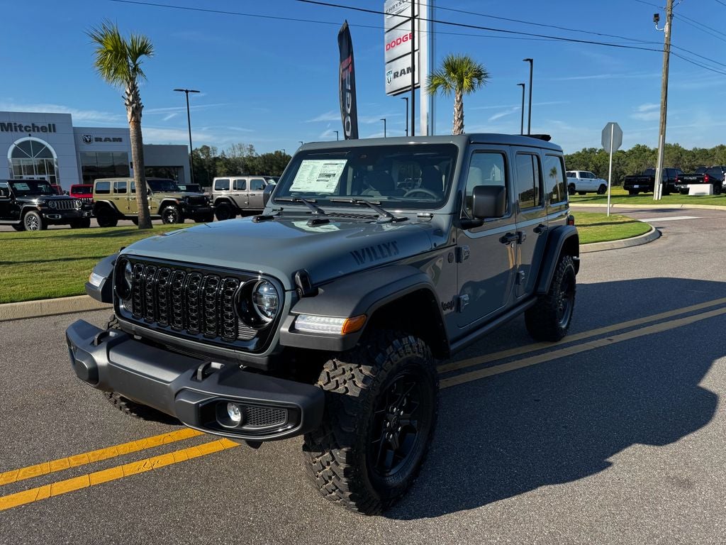 2025 Jeep Wrangler WRANGLER 4-DOOR WILLYS