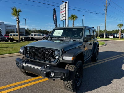 2025 Jeep Wrangler WRANGLER 4-DOOR WILLYS