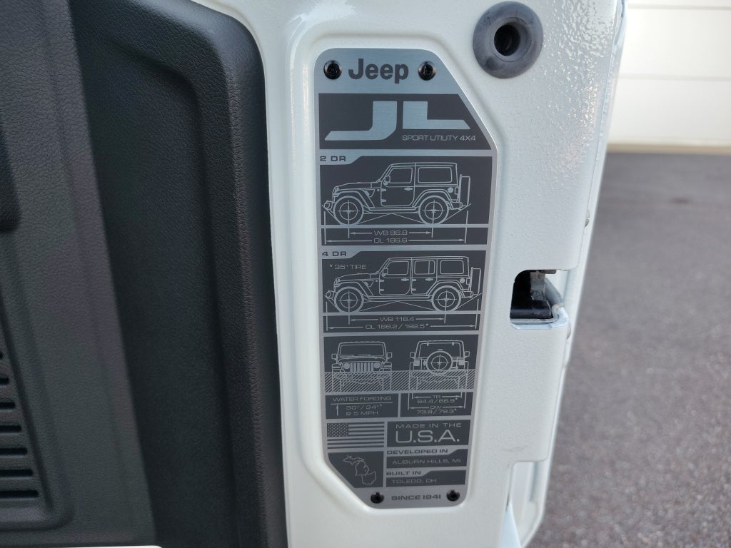 2025 Jeep Wrangler WRANGLER 4-DOOR WILLYS