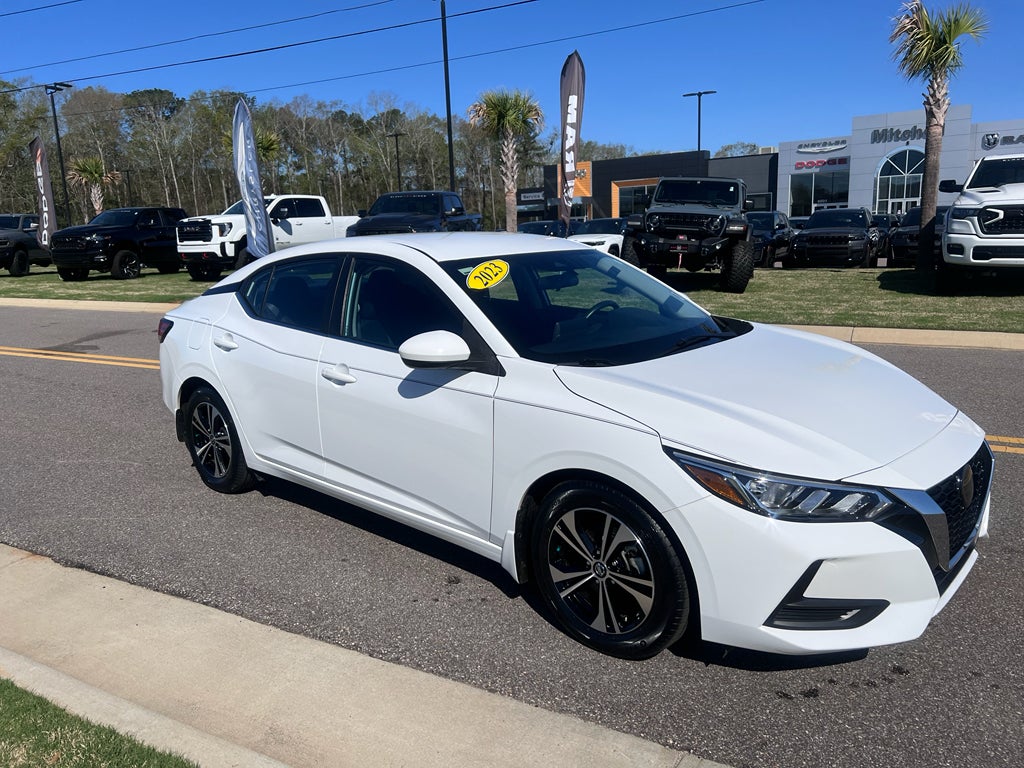 Used 2023 Nissan Sentra SV with VIN 3N1AB8CV3PY254468 for sale in Enterprise, AL