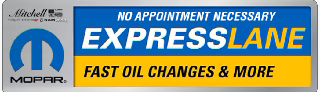 Fast oil changes & more with no appointment necessary