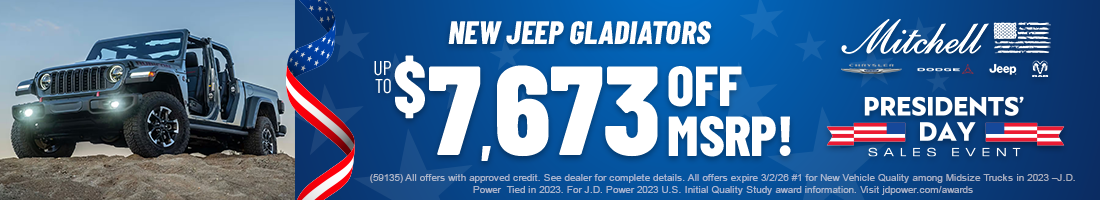 NEW JEEP GLADIATORS