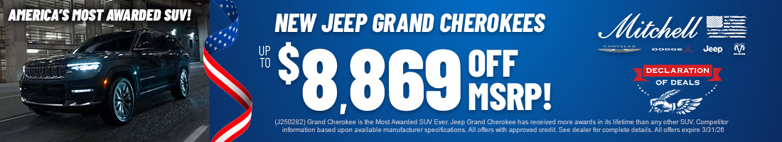 NEW JEEP GRAND CHEROKEES