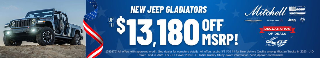 NEW JEEP GLADIATORS