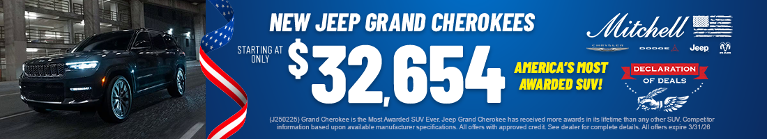 NEW JEEP GRAND CHEROKEES