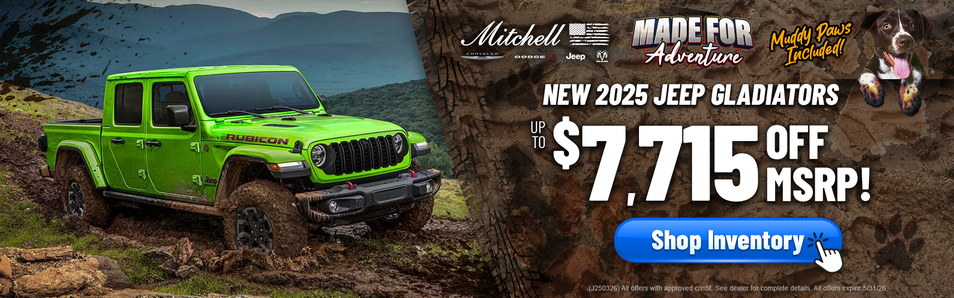 2025 Jeep Gladiators