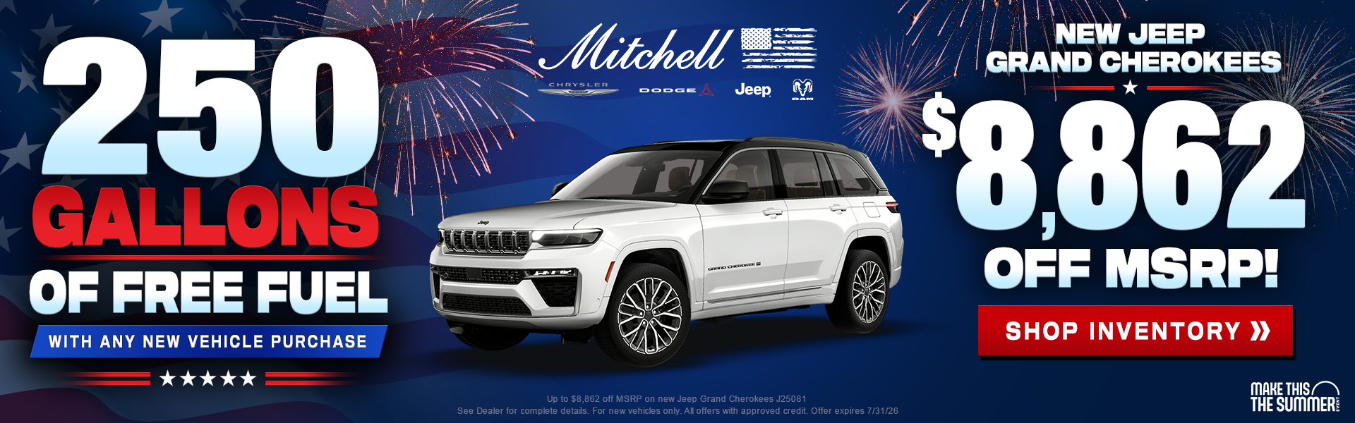 Grande Cherokee $8,862 off