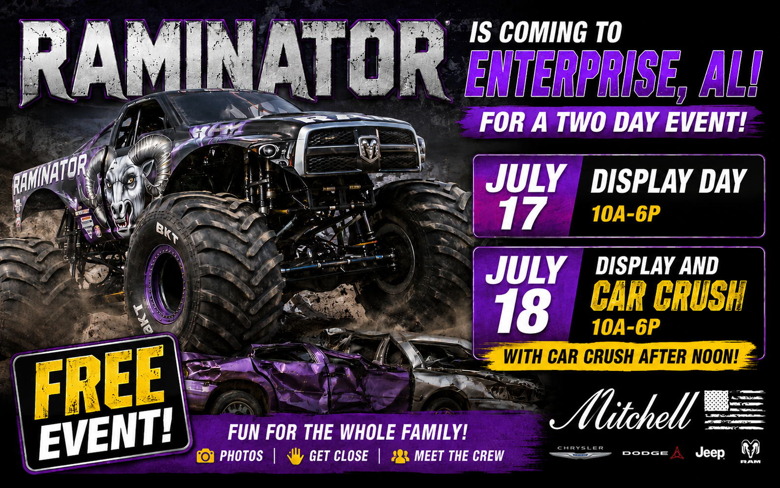 MCDJR Raminator Event